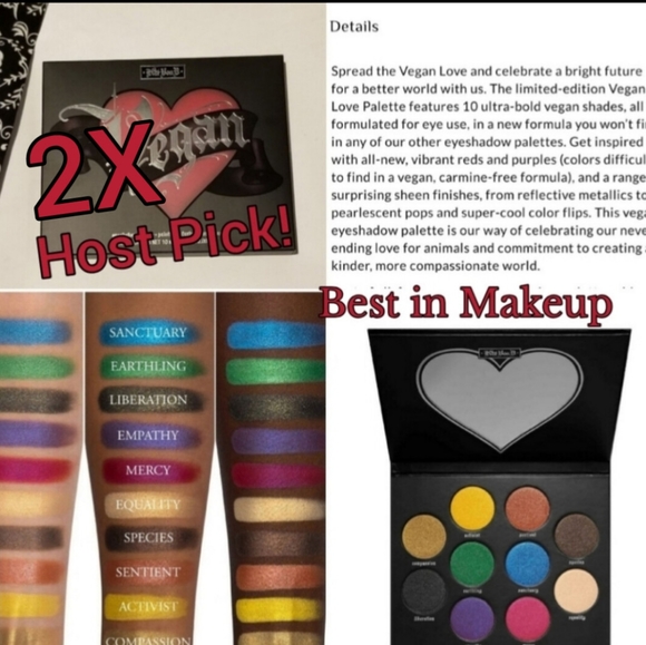 Kat Von D Other - Kat Von D Vegan LOVE Eyeshadow Palette
